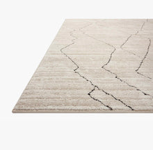 Load image into Gallery viewer, Darby Rug in Sand / Charcoal
