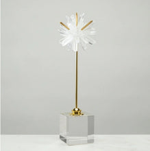 Load image into Gallery viewer, Introduce a touch of elegance to your home decor with our Quartz Cluster Star. With the base crafted from a unique combination of brass and acrylic, this sculpture is a must-have for any expert home decorator. With its versatile design, it is suitable for both modern and traditional settings, making it a perfect addition to any space.
