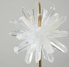 Load image into Gallery viewer, Introduce a touch of elegance to your home decor with our Quartz Cluster Star. With the base crafted from a unique combination of brass and acrylic, this sculpture is a must-have for any expert home decorator. With its versatile design, it is suitable for both modern and traditional settings, making it a perfect addition to any space.
