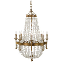 Load image into Gallery viewer, Freya Crystal Bead Chandelier