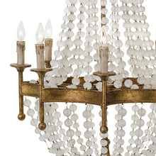Load image into Gallery viewer, Freya Crystal Bead Chandelier