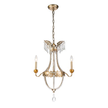 Load image into Gallery viewer, Winged Crystal Drop Chandelier