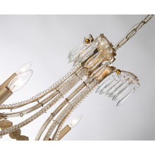 Load image into Gallery viewer, Winged Crystal Drop Chandelier