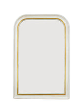 Load image into Gallery viewer, 48&quot; White &amp; Gold Louis Philippe Mirror
