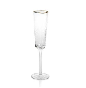 Gold Rimmed Glassware Collection