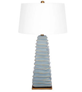Soft Teal Table Lamp