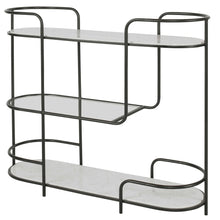 Load image into Gallery viewer, Black Metal Bar Console