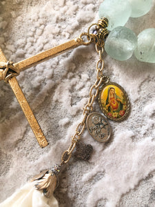 Seaglass Decorative Rosary