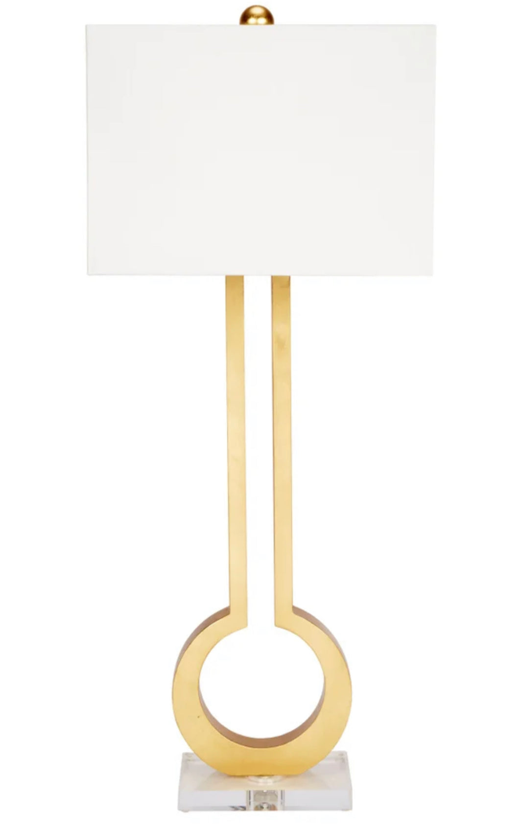 Guthrie Gold Leaf Table Lamp
