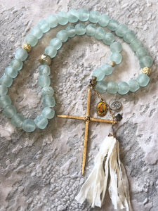Seaglass Decorative Rosary