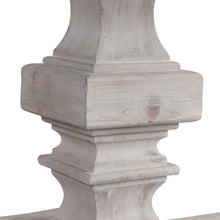 Load image into Gallery viewer, Whitewashed Extension Table 96"
