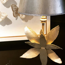 Load image into Gallery viewer, Golden Floral Table Lamp
