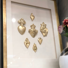 Load image into Gallery viewer, Seven Sacred Hearts | Framed Shadowbox
