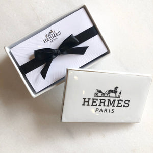 H Paris Notecard Box