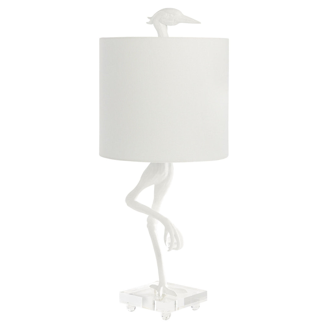 White Ibis Table Lamp