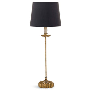 Clove Stem Buffet Lamp in Black