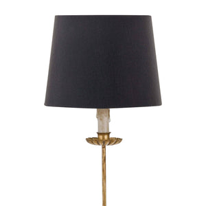 Clove Stem Buffet Lamp in Black