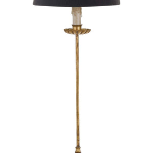 Clove Stem Buffet Lamp in Black