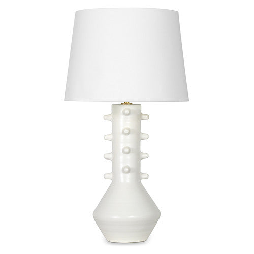 Norway White Ceramic Lamp