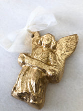 Load image into Gallery viewer, Gold Leaf Angel Ornament
