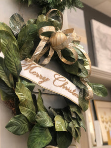 Christmas Sash Wreath