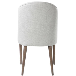 Brie Armless Chair in White