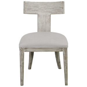 Idris Klismos Chair in White