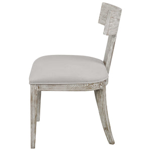 Idris Klismos Chair in White