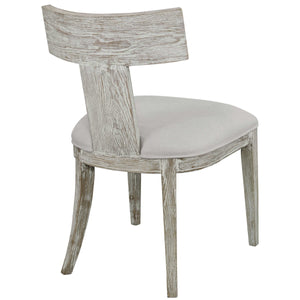 Idris Klismos Chair in White