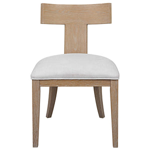 Idris Klismos Chair in Natural