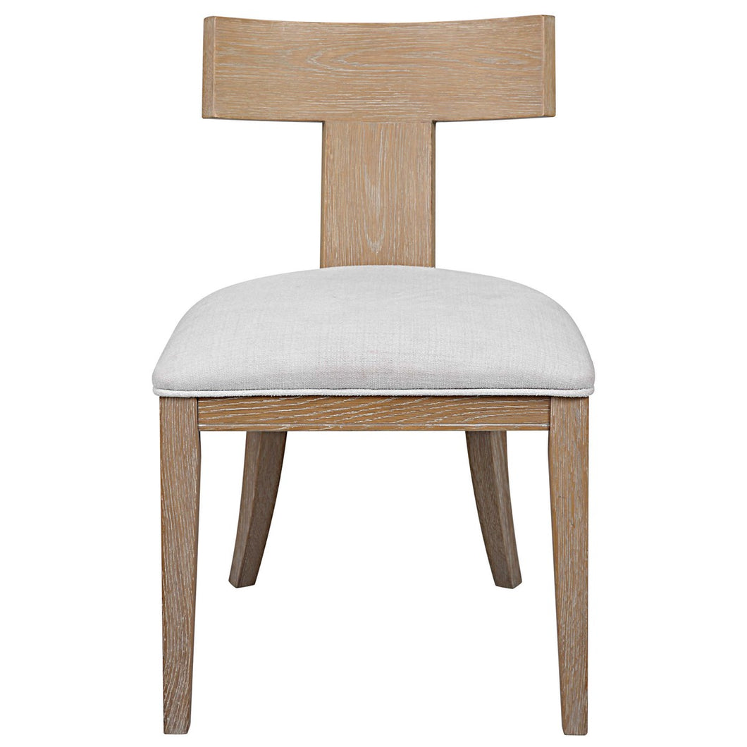 Idris Klismos Chair in Natural