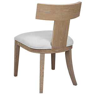 Idris Klismos Chair in Natural