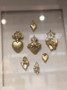 Seven Sacred Hearts | Framed Shadowbox