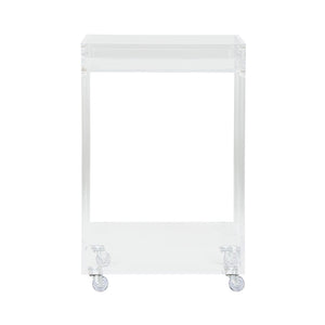 Carlyle Acrylic Bar Cart