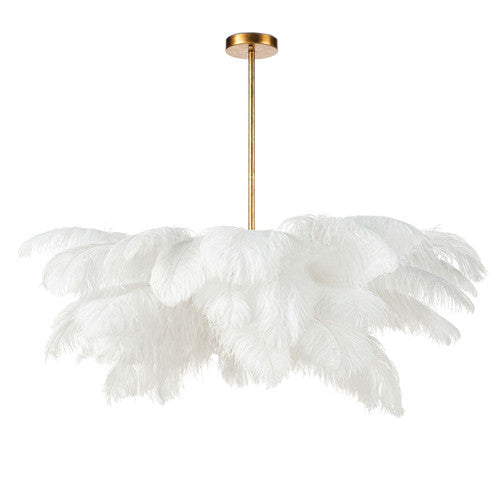 Josephine Feather Chandelier