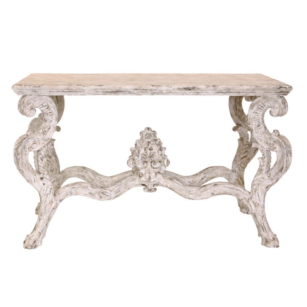 Emily Carved Console Table