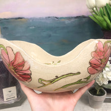 Load image into Gallery viewer, Rose Spring Floral Bowl, Medium
