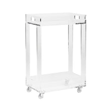 Load image into Gallery viewer, Carlyle Acrylic Bar Cart
