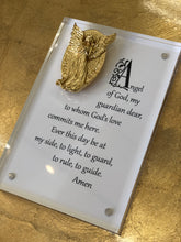 Load image into Gallery viewer, Guardian Angel Prayer Plaque
