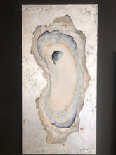 Load image into Gallery viewer, Single Oyster on Silver Leaf
