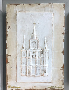 St Louis Cathedral Relic in Cream, Small