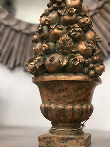 Bronze Fruit Topiary