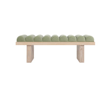 Load image into Gallery viewer, Caspian Sage Green Bench
