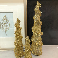 Load image into Gallery viewer, Bead Garland-Wrapped Trees
