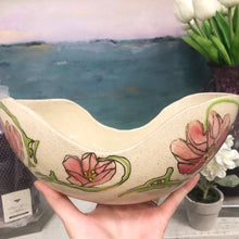 Load image into Gallery viewer, Rose Spring Floral Bowl, Medium
