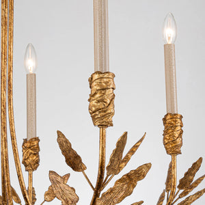 Palm d'or 5 Light Chandelier