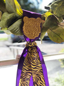 LSU Tiger Wreath Sash