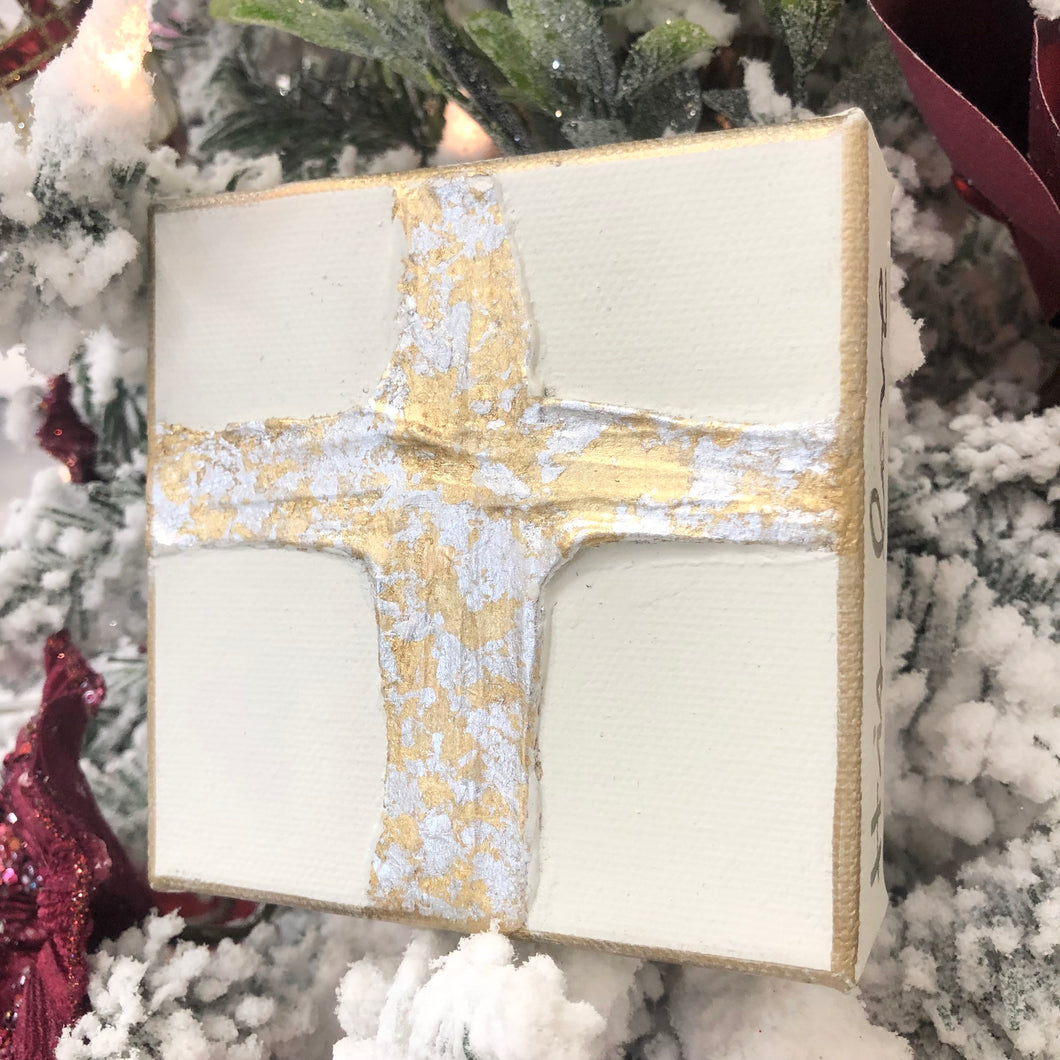 Gold Leaf Cross