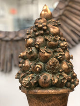 Load image into Gallery viewer, Bronze Fruit Topiary
