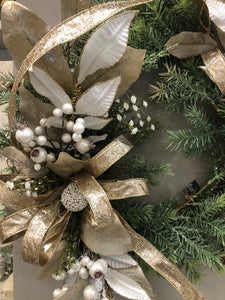 Sparkle Wreath with Pearls